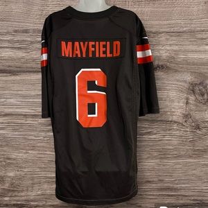 NFL Nike Cleveland Browns Dawg Pound Baker Mayfield On Field Jersey, Size XL